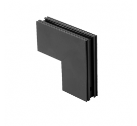 CONEXIÓN SUP. EN L PARED/PARED INTERNA NEGRO  Negro