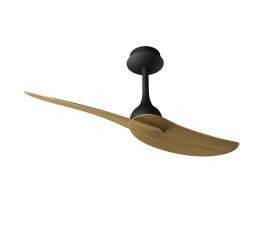 IPANEMA II Ventilador 2 palas Negro / Madera
