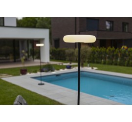 POPS SOLAR LED PORTÁTIL SOBREMURO 1 LUZ NEGRO