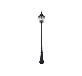 LONDON SOLAR LED SOBREMURO 1 LUZ NEGRO