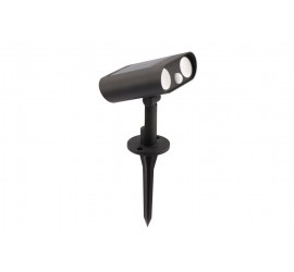 BINGO SOLAR LED PICA 1 LUZ PIR NEGRO