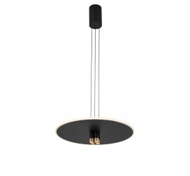 NOMADA - Colgante LED 33W 3000K Negro/Oro