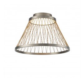 SPIDER - Plafón LED 43W 3000K Gris