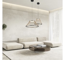 SPIDER - Colgante LED 20W 3000K Gris