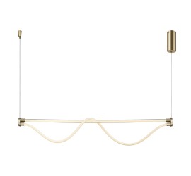 FUGAZ - LAMPARA LED 38W - PINTURA ORO