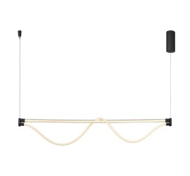 FUGAZ - LAMPARA LED 38W - NEGRO ARENA