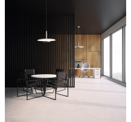 TINA - Lámpara LED 18W 3000K Blanco Mate + Negro