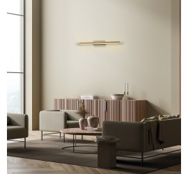 LINEAL - PLAFON LED 22W - PINTURA ORO Oro