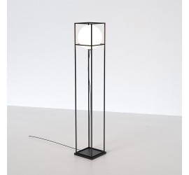 Lámpara de Pie 1 Luz Grande DESIGUAL Negro