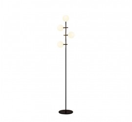 Lámpara de Pie de 4 Luces CELLAR Negro