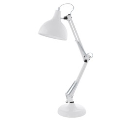Lámpara de mesa BORGILLIO Blanco