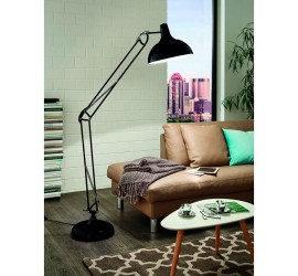 Lámpara de Pie BORGILLIO Negro