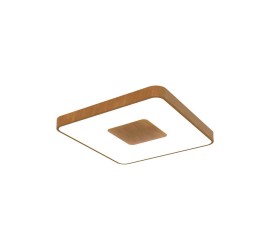 PLAFON LED COIN 100W MADERA
