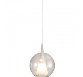 COLGANTE DE BOLA DE CRISTAL 2.5M-E27 ELSA TRANSPARENTE