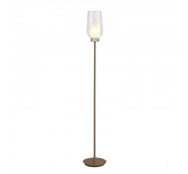 PIE DE SALÓN NORA ORO/BLANCO